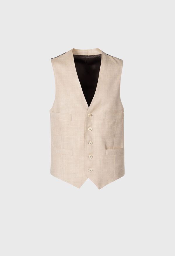 Paul Stuart Herringbone Tailored Vest, image 1