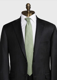Paul Stuart Printed Solid Silk Tie, thumbnail 2