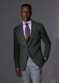 Paul Stuart Wool & Cashmere Plaid Sport Jacket, thumbnail 2