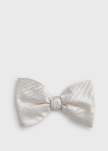 Paul Stuart Woven Silk Grosgrain Bowtie