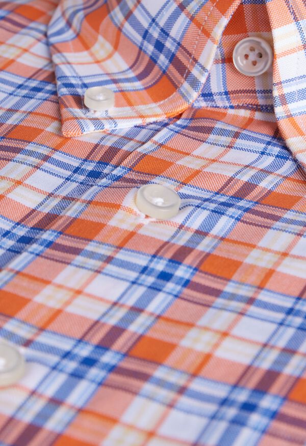 Paul Stuart Plaid Sport Shirt, image 2
