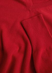Paul Stuart Classic Cashmere Double Ply V-Neck Sweater, thumbnail 59