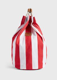 Paul Stuart Two Tone Stripe Canvas Sailor Bag, thumbnail 1