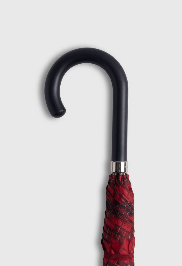 Paul Stuart Black Watch Plaid Umbrella, image 3