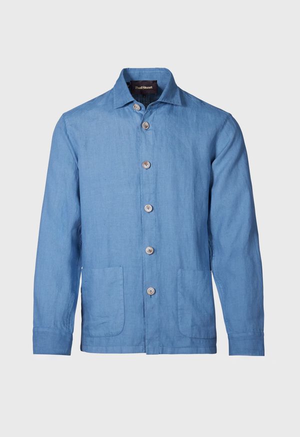 Paul Stuart Linen Shirt Jacket, image 1