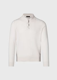 Paul Stuart Cashmere Polo Sweater, thumbnail 1