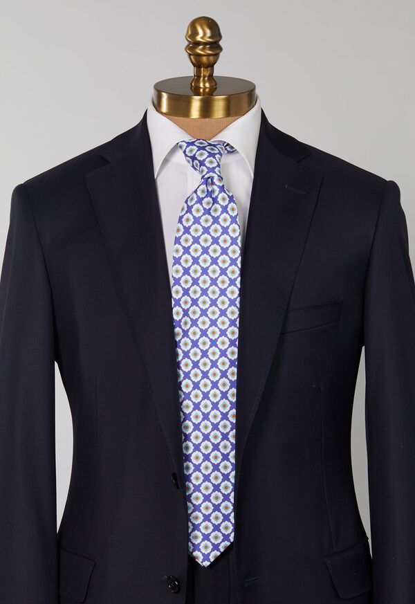 Paul Stuart Medallion Print Tie, image 2