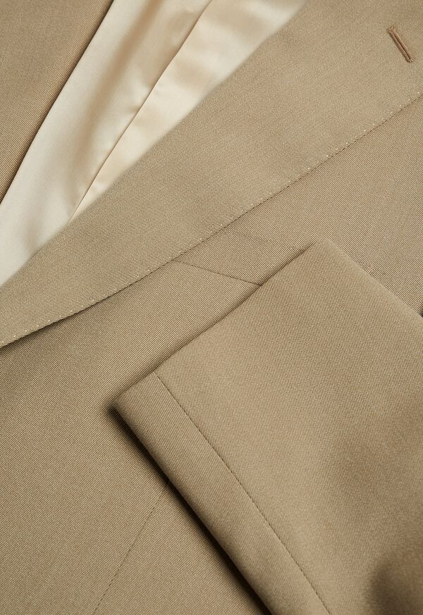 Paul Stuart Tan Twill Suit, image 2