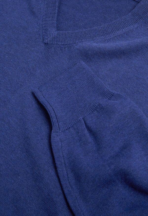 Paul Stuart Pima Cotton V-Neck Sweater, image 10
