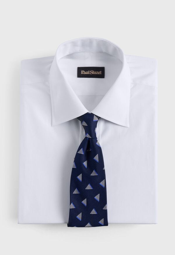 Paul Stuart Woven Silk Diamond Deco Tie, image 2