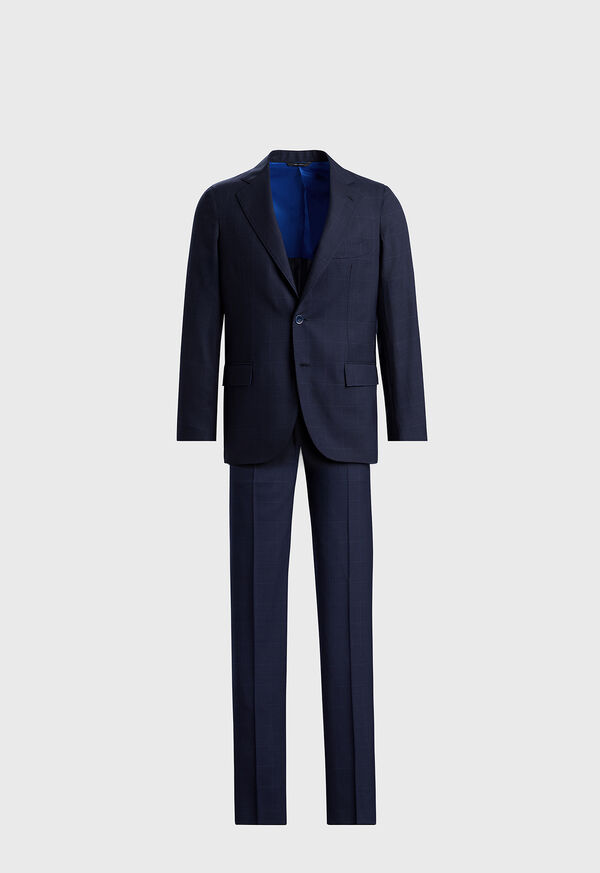 Paul Stuart Wool Windowpane Suit, image 1