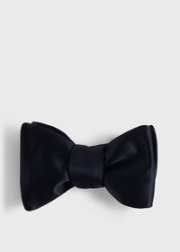 Paul Stuart Satin Blunt Edge Bow Tie, thumbnail 1