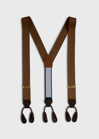 Paul Stuart Solid Grosgrain Braces, thumbnail 1