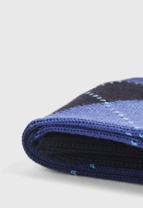 Paul Stuart Bright Argyle Crew Sock, image 2