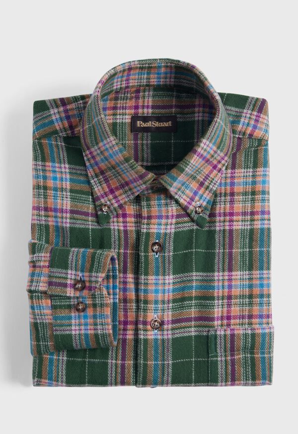 Paul Stuart Flannel Sport Shirt, image 1