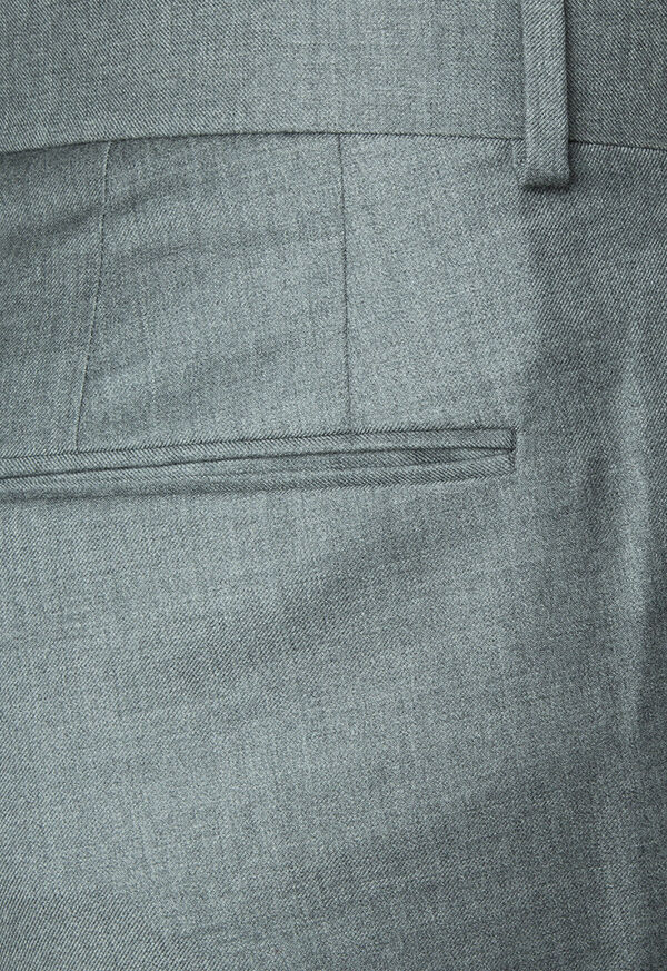 Paul Stuart Super 110s Wool Light Grey Trouser, image 4