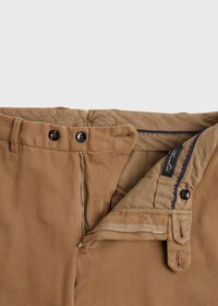 Paul Stuart Cotton Stretch Plain Front Pant, thumbnail 2