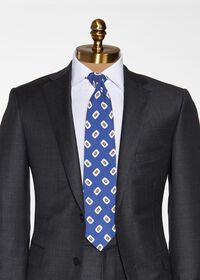 Paul Stuart Tossed Geometric Tie, thumbnail 2