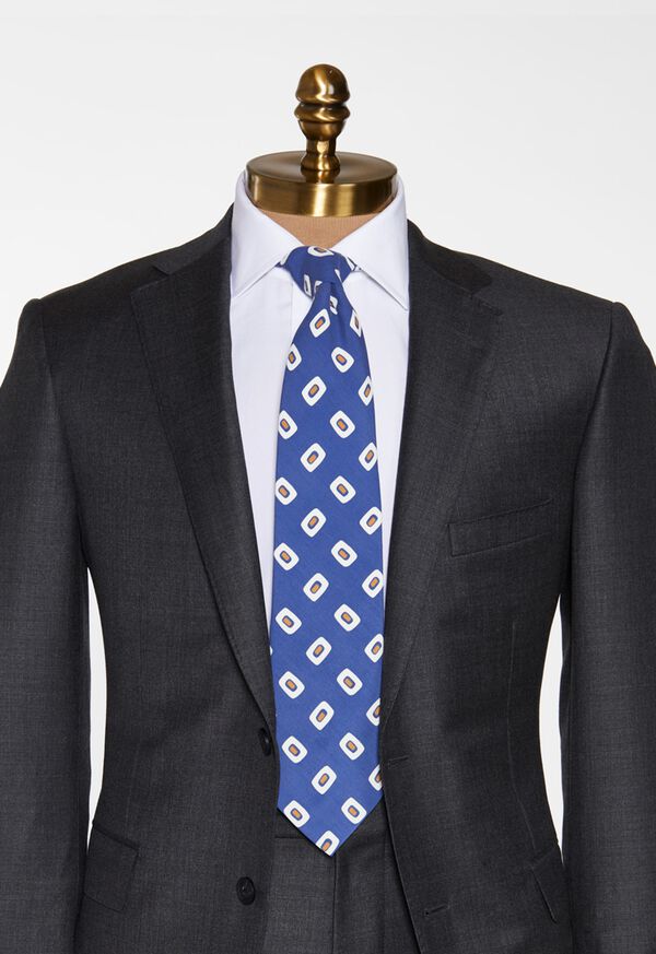 Paul Stuart Tossed Geometric Tie, image 2
