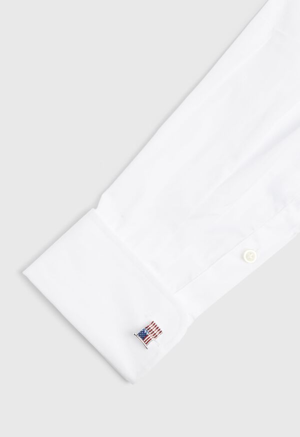 Paul Stuart Enameled American Flag Cufflinks, image 3