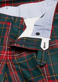 Paul Stuart Wool Tartan Plaid Pant, thumbnail 2