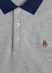 Paul Stuart Tri-Color Cotton Pique Logo Polo, thumbnail 4