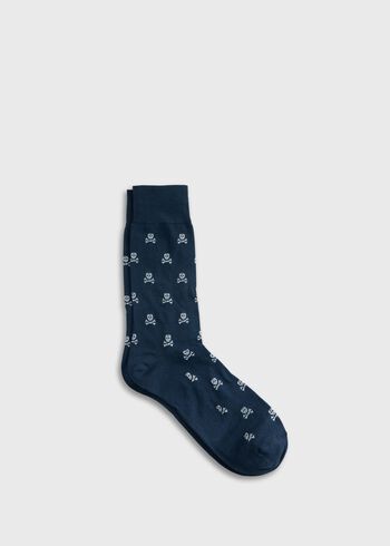 Paul Stuart Skull & Bone Sock