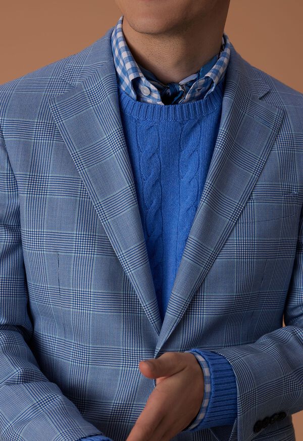 Paul Stuart Cashmere Glen Plaid Sport Jacket, image 5