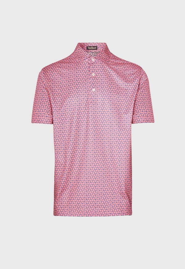 Paul Stuart Floral Print Performance Polo, image 1