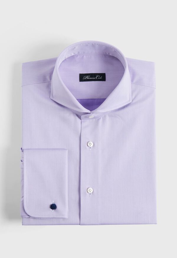 Paul Stuart Cotton Solid Dress Shirt, image 1