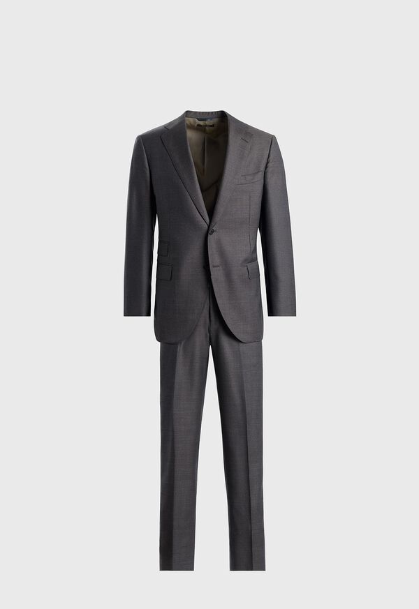 Paul Stuart All Year Super 110s Wool Sharkskin Suit, image 1