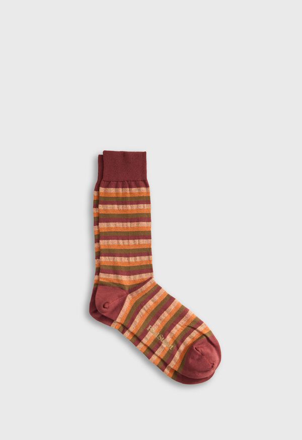 Paul Stuart Colorful Stripe Sock, image 1