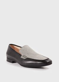Paul Stuart Paris II Leather and Fabric Loafer, thumbnail 2