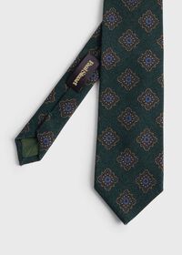 Paul Stuart Printed Wool & Silk Large Medallion, thumbnail 1