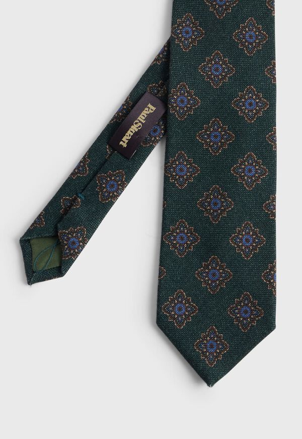 Paul Stuart Printed Wool & Silk Large Medallion, image 1