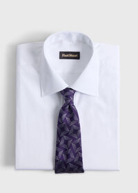 Paul Stuart Woven Silk Tossed Square Tie, thumbnail 2