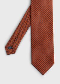 Paul Stuart Printed Silk Micro Diamond Tie, thumbnail 4