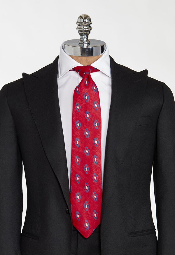 Paul Stuart Printed Deco Diamond Tie, image 2