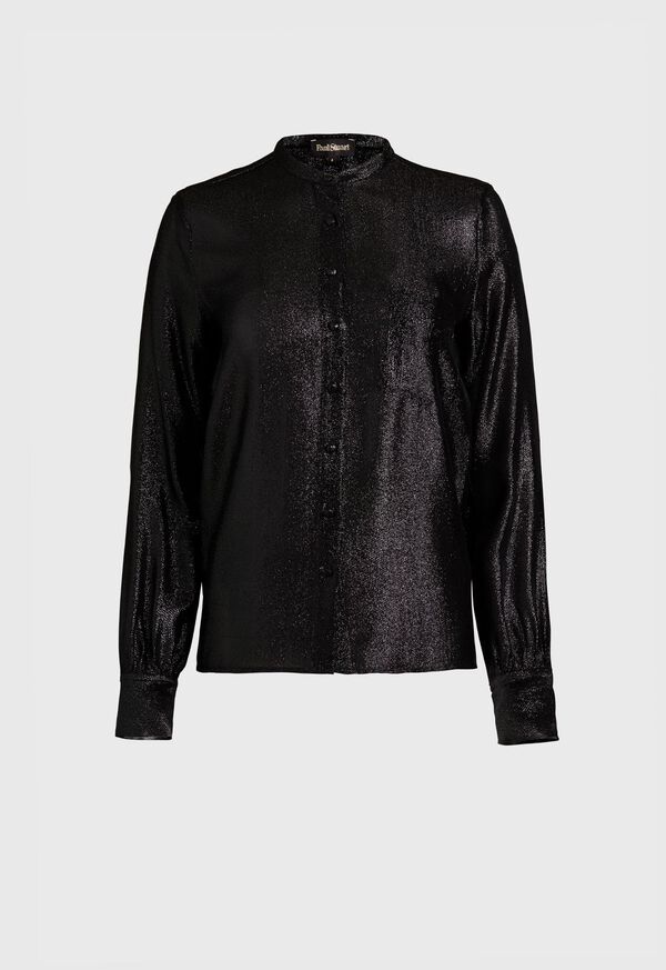 Paul Stuart Long Sleeve Sparkle Blouse, image 1