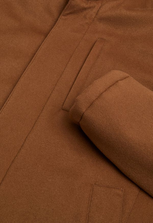 Paul Stuart Cashmere Car Coat with Removable Trim, image 2