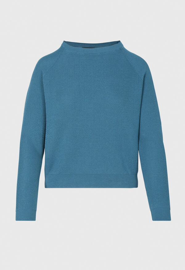 Paul Stuart Cotton Boatneck Sweater, image 1