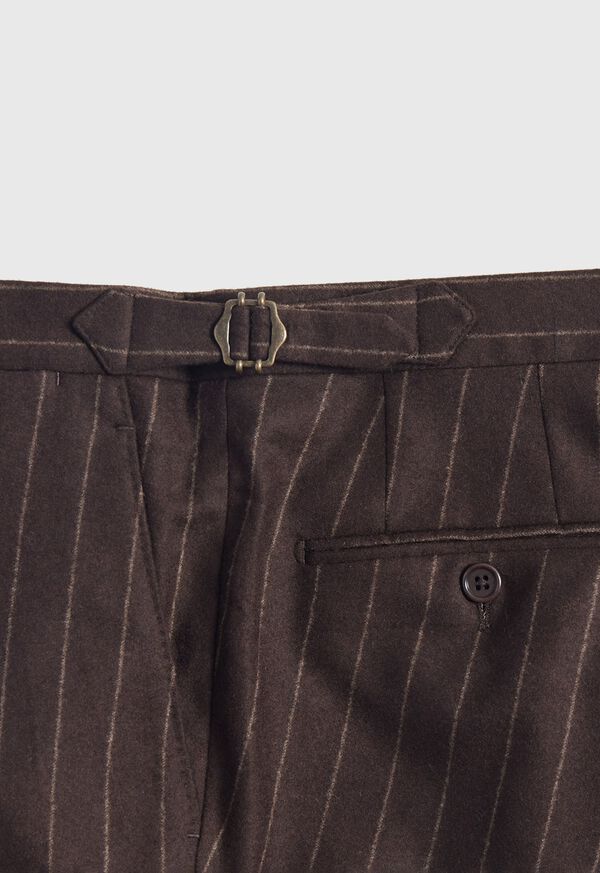 Paul Stuart Chalk Stripe Flannel Suit, image 8