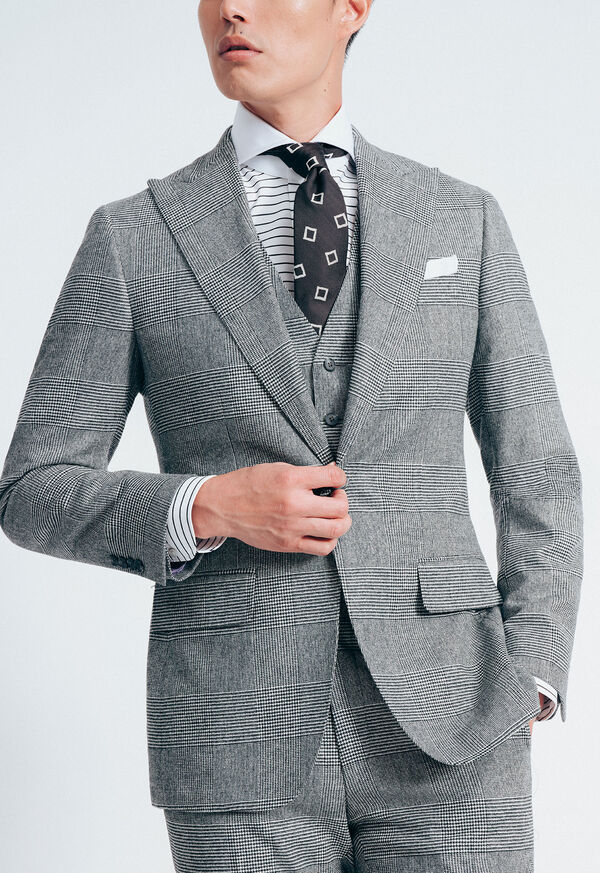 Paul Stuart Wool Glen Plaid Suit, image 9