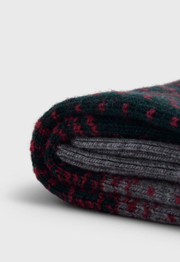 Paul Stuart Fair Isle Sock, image 2