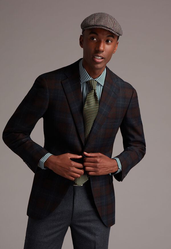 Paul Stuart Glen Plaid Ivy Cap, image 2