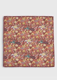 Paul Stuart Floral Reversible Pocket Square, thumbnail 2