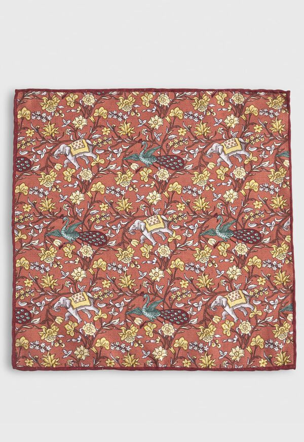 Paul Stuart Floral Reversible Pocket Square, image 2