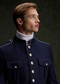 Paul Stuart Wool Military Style Jacket, thumbnail 5