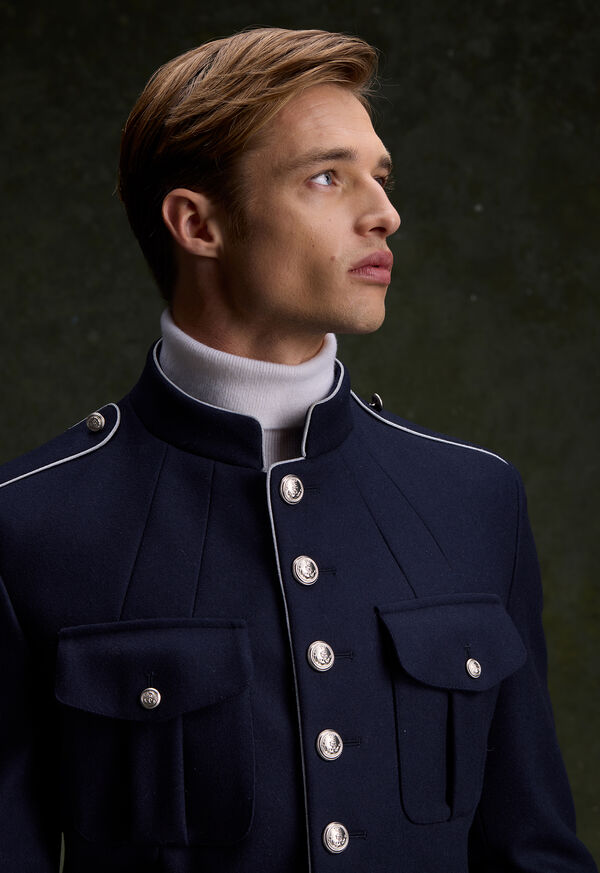 Paul Stuart Wool Military Style Jacket, image 5