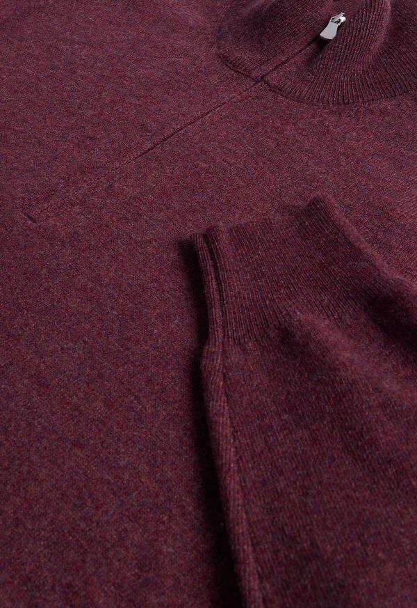 Paul Stuart Cashmere Quarter Zip Pullover, image 2
